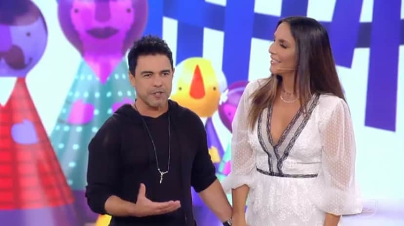 Zezé Di Camargo e Ivete Sangalo (Foto: Reprodução/Globoplay) Zezé Di Camargo e Ivete Sangalo (Foto: Reprodução/Globoplay)