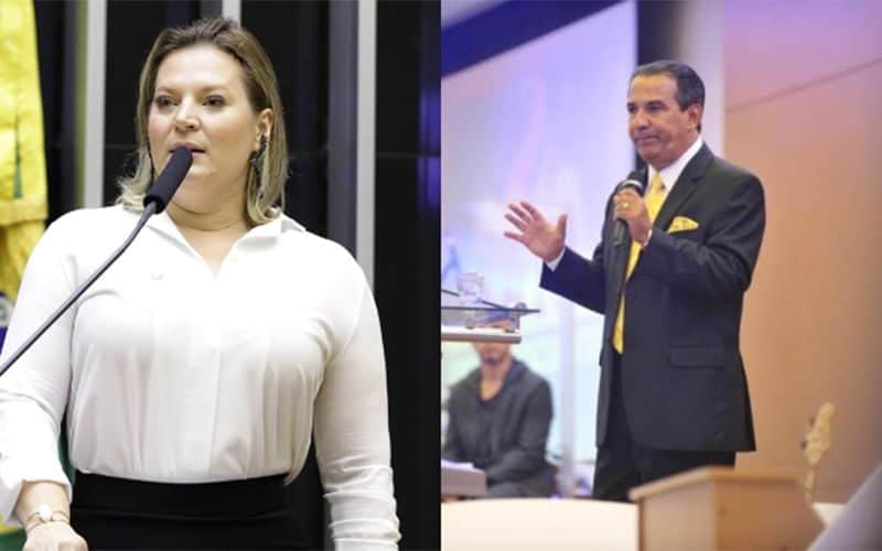 A deputada Joice Hasselman disparou contra o pastor Silas Malafaia (Foto: Montagem) A deputada Joice Hasselman disparou contra o pastor Silas Malafaia (Foto: Montagem)