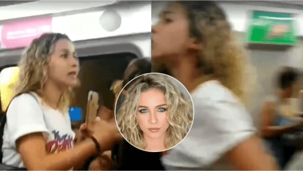 A atriz da TV Globo Larissa Ayres não aguentou calada a presença de um homem no vagão especial para mulheres em pleno horário de pico e expulsou o sujeito de lá (Foto: Reprodução/ Instagram) A atriz da TV Globo Larissa Ayres não aguentou calada a presença de um homem no vagão especial para mulheres em pleno horário de pico e expulsou o sujeito de lá (Foto: Reprodução/ Instagram)