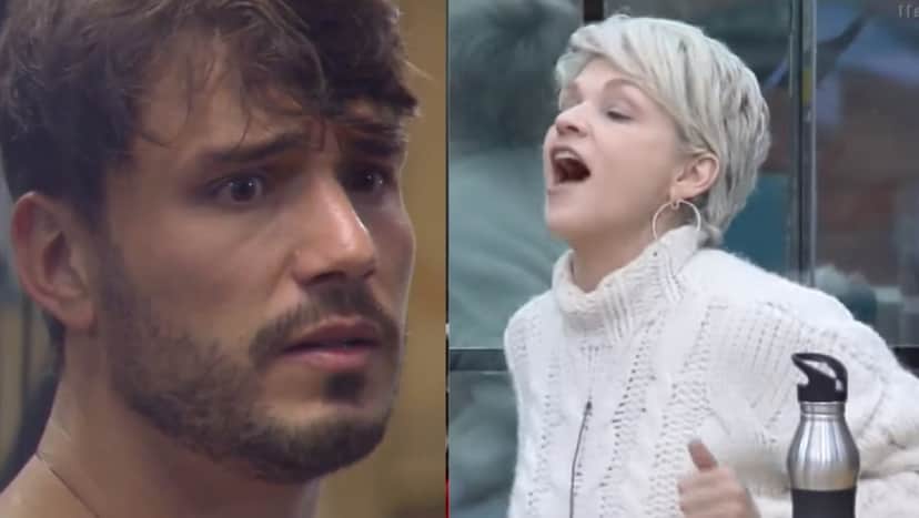 Lucas e Andréa trocaram farpas indiretamente em A Fazenda: 'Nunca convivi com alguém assim, mulher maluca, eu estou a ponto de explodir com essa desgraça' Lucas e Andréa trocaram farpas indiretamente em A Fazenda: 'Nunca convivi com alguém assim, mulher maluca, eu estou a ponto de explodir com essa desgraça'