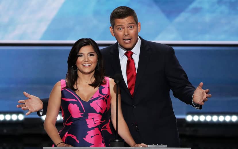 Rachel Campos Duffy e seu marido (Foto: Reprodução) Rachel Campos Duffy e seu marido (Foto: Reprodução)