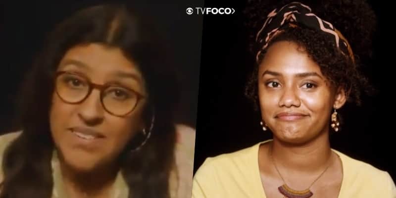 Regina Casé e Jéssica Ellen em Amor de Mãe Regina Casé e Jéssica Ellen em Amor de Mãe