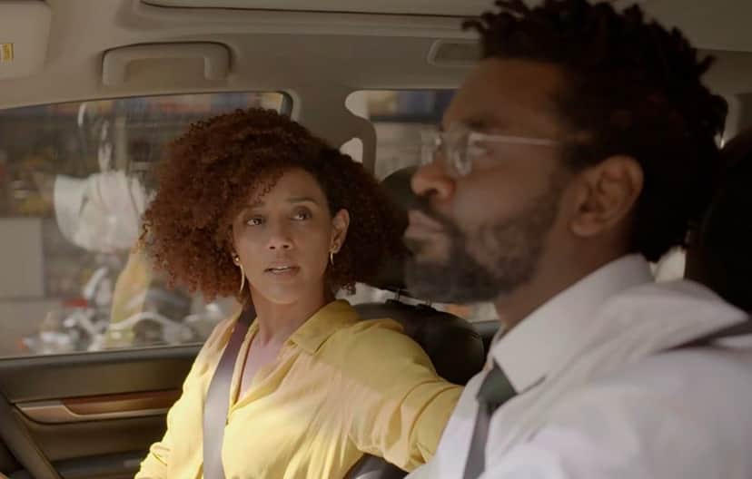 Em 'Amor de Mãe', Vitória (Taís Araujo) descobre que está sendo pelo marido, Paulo (Fabrício Boliveira) — Foto: Globo Em 'Amor de Mãe', Vitória (Taís Araujo) descobre que está sendo pelo marido, Paulo (Fabrício Boliveira) — Foto: Globo