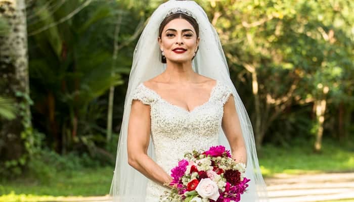 Juliana Paes se casando (Foto: Divulgação/ Globo) Juliana Paes se casando (Foto: Divulgação/ Globo)