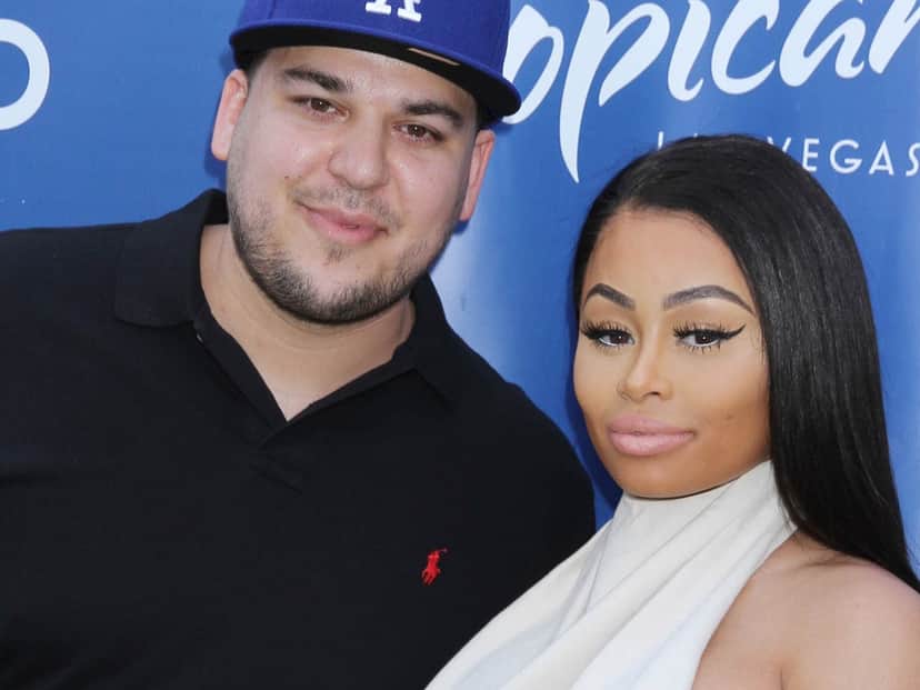 Rob Kardashian e Black Chyna (Foto: Reprodução) Rob Kardashian e Black Chyna (Foto: Reprodução)