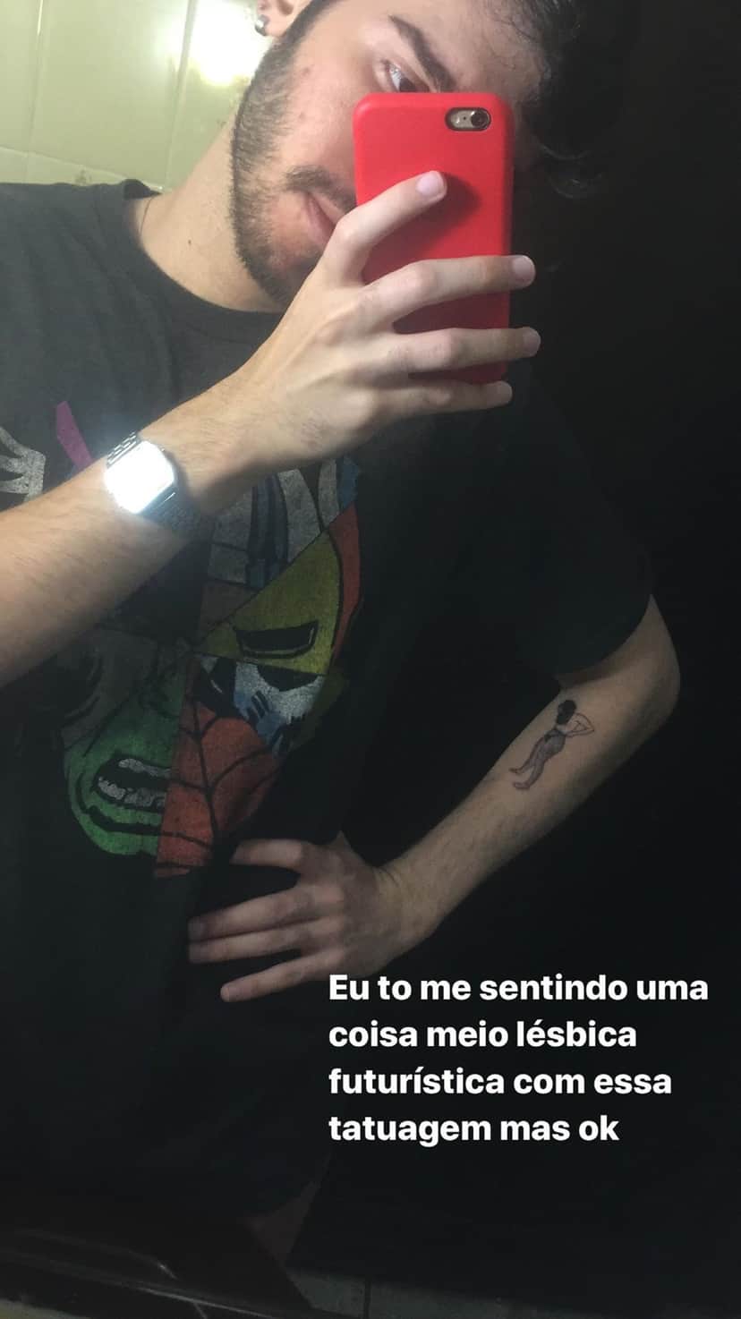Fã tatua foto de Anitta (Foto: Reprodução / Instagram) Fã tatua foto de Anitta (Foto: Reprodução / Instagram)