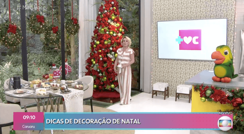 Ana Maria Braga, Natal, Globo, Mais Você Ana Maria Braga, Natal, Globo, Mais Você