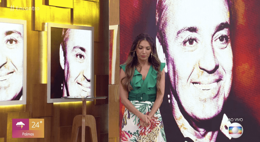 Gugu Liberato, Patrícia Poeta, Globo Gugu Liberato, Patrícia Poeta, Globo