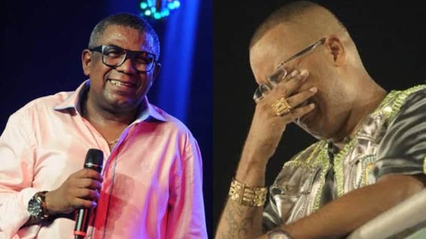 Dudu Nobre vai aos prantos com a morte de Reinaldo, Príncipe do Pagode (Montagem: TV Foco) Dudu Nobre vai aos prantos com a morte de Reinaldo, Príncipe do Pagode (Montagem: TV Foco)