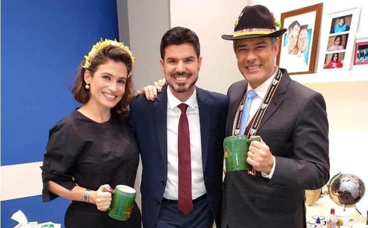 Renata Vasconcellos, Fabian Londero e William Bonner (Foto: Reprodução/Instagram) Renata Vasconcellos, Fabian Londero e William Bonner (Foto: Reprodução/Instagram)