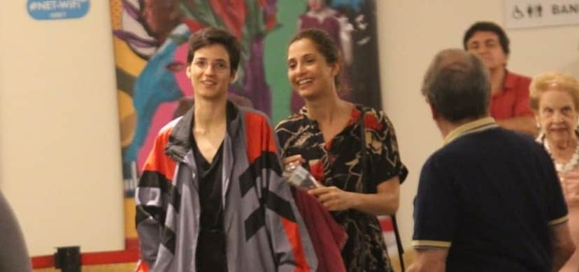Camila Pitanga e Beatriz Coelho surgiram em público pela primeira vez (Foto: AgNews) Camila Pitanga e Beatriz Coelho surgiram em público pela primeira vez (Foto: AgNews)