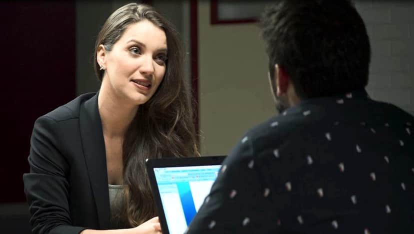 Fabiana e Agno em cena da novela das 21h, A Dona do Pedaço (Foto: Reprodução) Fabiana e Agno em cena da novela das 21h, A Dona do Pedaço (Foto: Reprodução)