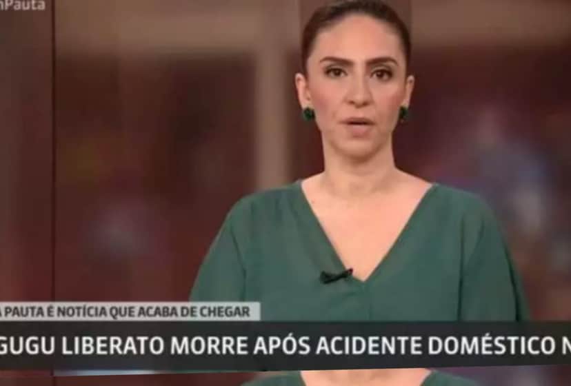 GloboNews, canal pago da Globo, noticiou a morte de Gugu Liberato GloboNews, canal pago da Globo, noticiou a morte de Gugu Liberato