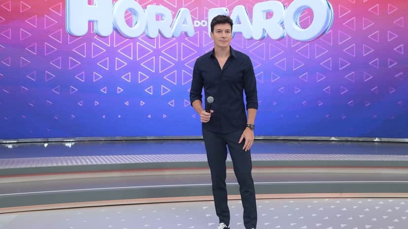 Rodrigo Faro aparecerá ao vivo na Record (Foto: Divulgação) Rodrigo Faro aparecerá ao vivo na Record (Foto: Divulgação)