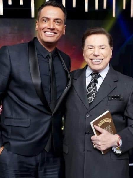 Leo Dias e Silvio Santos Imagem: Reprodução/Instagram Leo Dias e Silvio Santos Imagem: Reprodução/Instagram