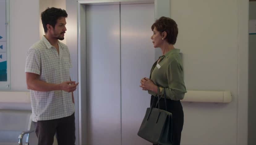 Marcos e Vera em cena da novela Bom Sucesso (Foto: Reprodução) Marcos e Vera em cena da novela Bom Sucesso (Foto: Reprodução)