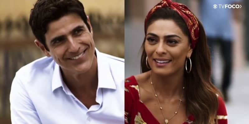 Maria da Paz e Régis em cena de A Dona do Pedaço Maria da Paz e Régis em cena de A Dona do Pedaço