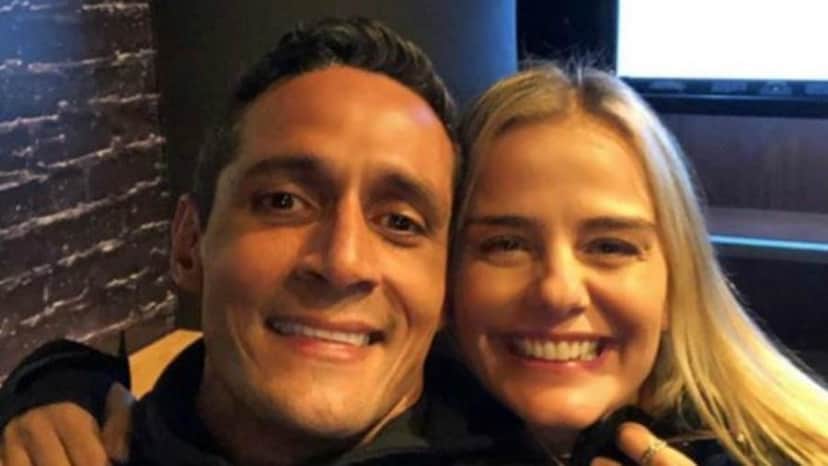 Milene Domingues e o seu novo namorado André Luiz (Imagem: Instagram) Milene Domingues e o seu novo namorado André Luiz (Imagem: Instagram)