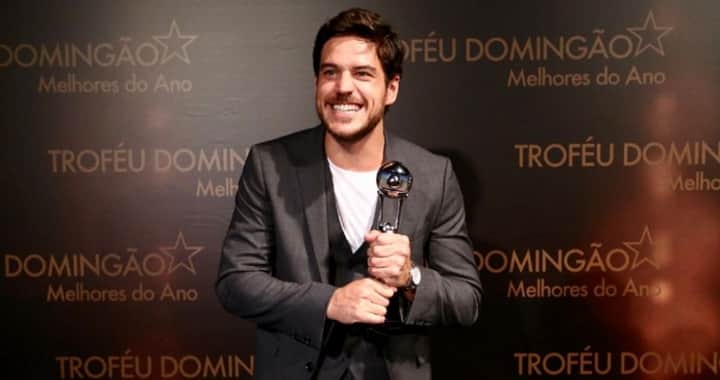 Marco Pigossi venceu o Troféu Domingão, da Globo. (Foto: Divulgação) Marco Pigossi venceu o Troféu Domingão, da Globo. (Foto: Divulgação)