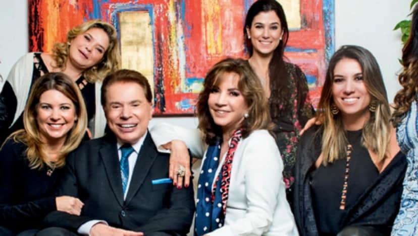 Silvio Santos e família (Foto: Reprodução) Silvio Santos e família (Foto: Reprodução)