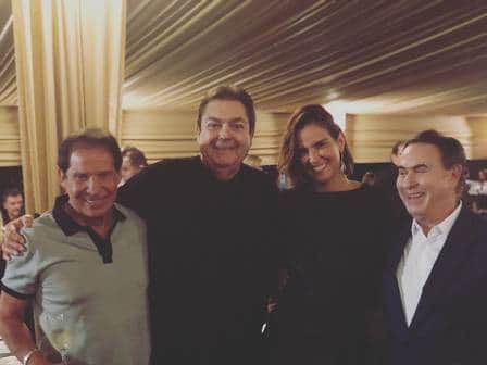 Amaury Jr na festa em comemoração aos 17 anos de casados de Fautão e Luciana Foto: Reprodução/Instagram Amaury Jr na festa em comemoração aos 17 anos de casados de Fautão e Luciana Foto: Reprodução/Instagram