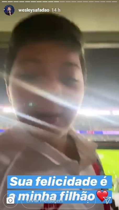 Wesley safadão ajudou o filho a se encontrar com Neymar (Foto: Reprodução/ Instagram) Wesley safadão ajudou o filho a se encontrar com Neymar (Foto: Reprodução/ Instagram)