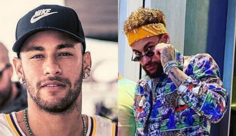 Jogador Neymar levou a mulherada à loucura ao surgir usado calça branca apertada marcando tudo (Foto: Montagem/TV Foco) Jogador Neymar levou a mulherada à loucura ao surgir usado calça branca apertada marcando tudo (Foto: Montagem/TV Foco)