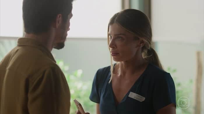 Paloma (Grazi Massafera) e Marcos (Romulo Estrela) em Bom Sucesso (Foto: Reprodução/Globo) Paloma (Grazi Massafera) e Marcos (Romulo Estrela) em Bom Sucesso (Foto: Reprodução/Globo)