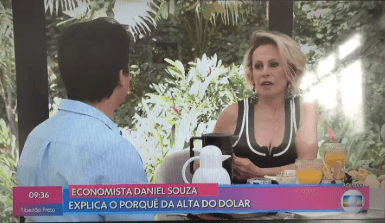 Ana Maria Braga fala sobre economia no Mais Você após William Bonner fazer comentário desastroso. Foto: Reprodução Ana Maria Braga fala sobre economia no Mais Você após William Bonner fazer comentário desastroso. Foto: Reprodução