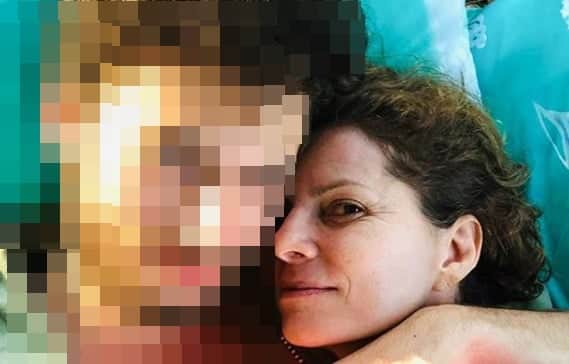 Debora Bloch com o filho caçula Hugo Anquier (Foto: Instagram) Debora Bloch com o filho caçula Hugo Anquier (Foto: Instagram)