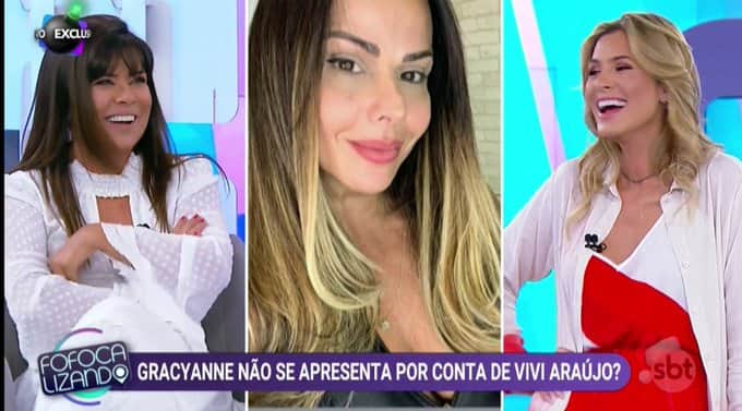 Mara Maravilha está de volta ao sofá do Fofocalizando (Foto: Reprodução) Mara Maravilha está de volta ao sofá do Fofocalizando (Foto: Reprodução)
