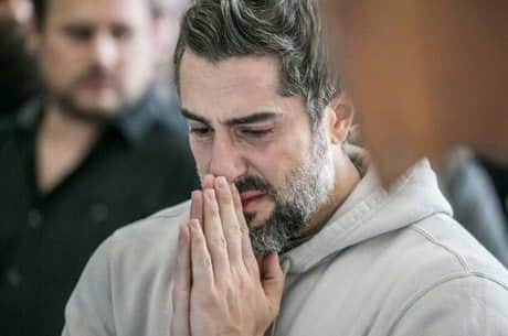 Marcos Mion ficou bastante emocionado durante a gravação do Família Record (Foto: Reprodução) Marcos Mion ficou bastante emocionado durante a gravação do Família Record (Foto: Reprodução)