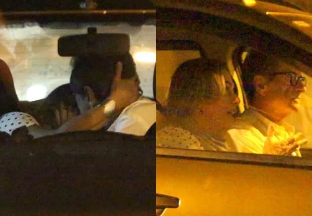 Cissa Guimarães ao beijos com homem misterioso (Foto: AgNews) Cissa Guimarães ao beijos com homem misterioso (Foto: AgNews)