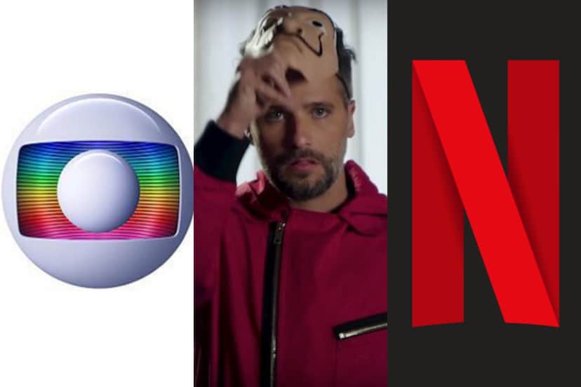 Globo e Netflix travam disputa debochada após saída de Bruno Gagliasso. Foto: Reprodução Globo e Netflix travam disputa debochada após saída de Bruno Gagliasso. Foto: Reprodução