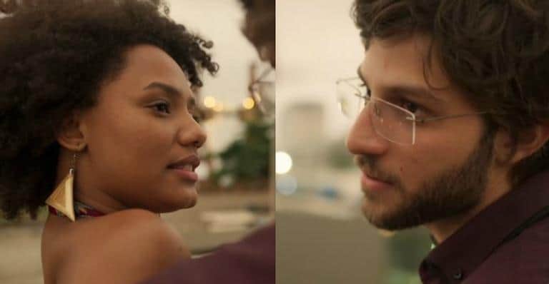 essica Ellen e Chay Suede em 'Amor de Mãe' Foto:Reprodução/TV Globo Amor de Mãe essica Ellen e Chay Suede em 'Amor de Mãe' Foto:Reprodução/TV Globo Amor de Mãe
