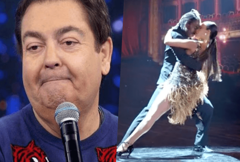 Faustão, ao vivo na Globo, resolveu soltar o que pensar e falou de sexo a três (Foto reprodução) Faustão, ao vivo na Globo, resolveu soltar o que pensar e falou de sexo a três (Foto reprodução)