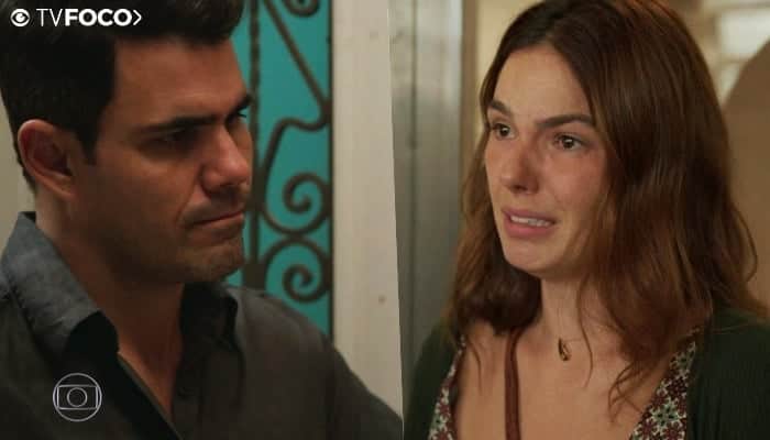 Betina fica desesperada com o encosto de Vicente em sua vida em Amor de Mãe Betina fica desesperada com o encosto de Vicente em sua vida em Amor de Mãe