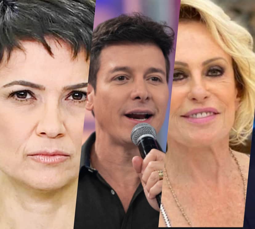 Sandra Annenberg, Rodrigo Faro, Ana Maria e William Bonner recebem previsão de sensitiva (Foto reprodução) Sandra Annenberg, Rodrigo Faro, Ana Maria e William Bonner recebem previsão de sensitiva (Foto reprodução)