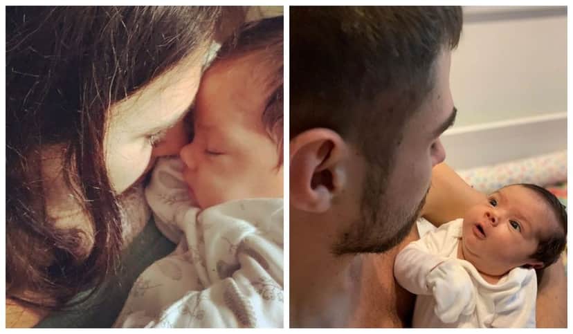 Tatá Werneck e Rafael Vitti com a filha, Clara Maria — Foto: Reprodução/Instagram Tatá Werneck e Rafael Vitti com a filha, Clara Maria — Foto: Reprodução/Instagram