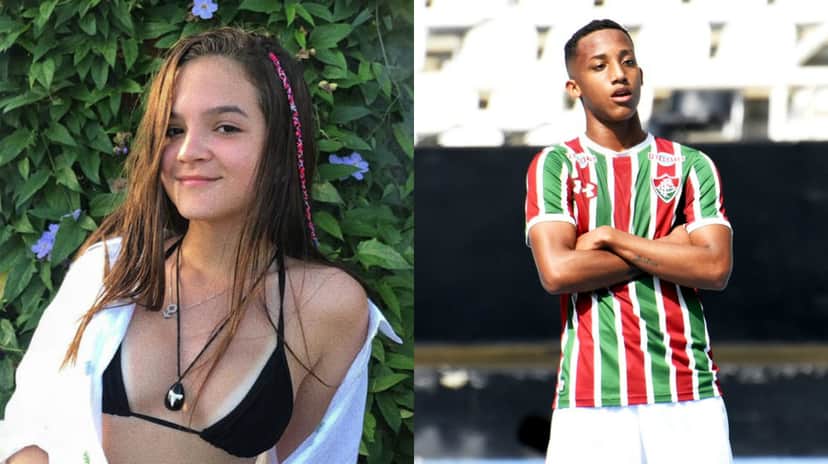 Mel Maia e João Pedro vivem um relacionamento a distância (Foto: Reprodução/ Montagem) Mel Maia e João Pedro vivem um relacionamento a distância (Foto: Reprodução/ Montagem)