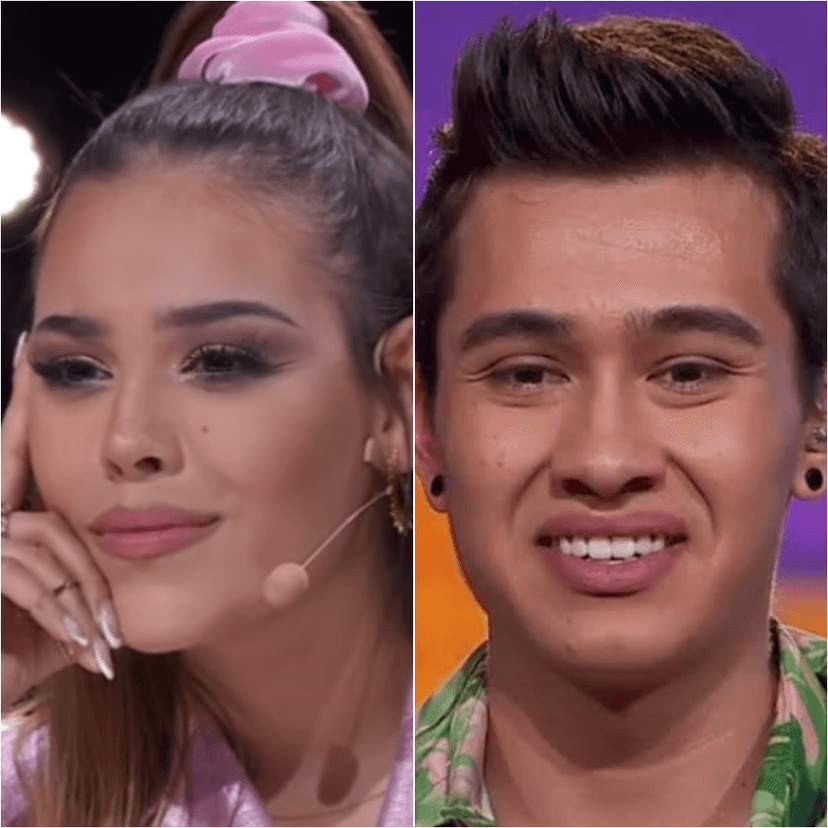 Danna Paola se irritou com aspirante a cantor que a chamou de "cuzona" nos bastidores do reality La Academia (Foto: Reprodução) Danna Paola se irritou com aspirante a cantor que a chamou de "cuzona" nos bastidores do reality La Academia (Foto: Reprodução)