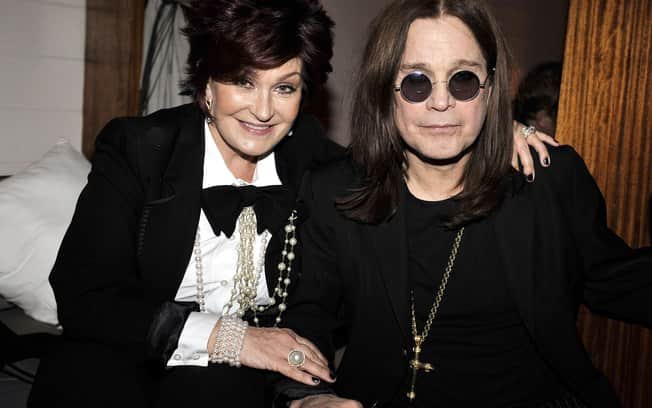 Ozzy e sua esposa Sharon Osbourne (Foto: Reprodução) Ozzy e sua esposa Sharon Osbourne (Foto: Reprodução)