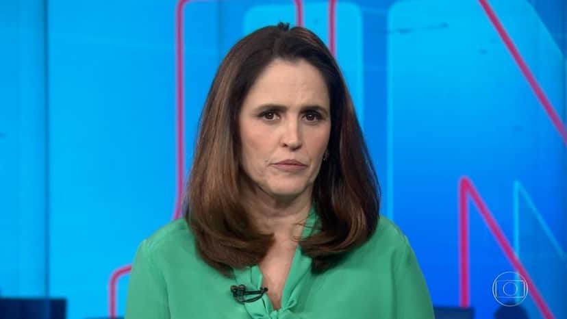 Ana Luíza Guimarães no Jornal Nacional (Foto: Reprodução / Globo) Ana Luíza Guimarães no Jornal Nacional (Foto: Reprodução / Globo)