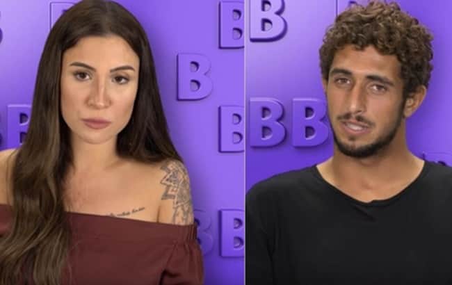 Bianca Andrade e Lucas Chumbo se enfrentam no primeiro Paredão do BBB20 (Foto: Montagem) Bianca Andrade e Lucas Chumbo se enfrentam no primeiro Paredão do BBB20 (Foto: Montagem)