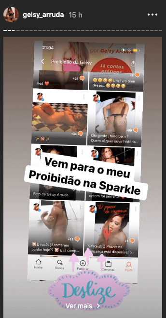 Geisy Arruda cria conta em nova rede social e usa fotos ousadas para convidar fãs a segui-lá. Foto: Reprodução Geisy Arruda cria conta em nova rede social e usa fotos ousadas para convidar fãs a segui-lá. Foto: Reprodução