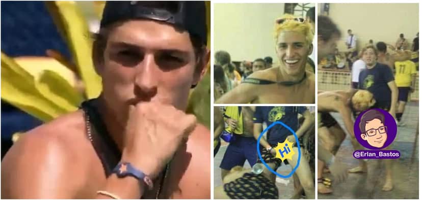 Vazam fotos de Felipe Prior, do BBB 20, supostamente fazendo sexo oral em outro homem (Reprodução) Vazam fotos de Felipe Prior, do BBB 20, supostamente fazendo sexo oral em outro homem (Reprodução)