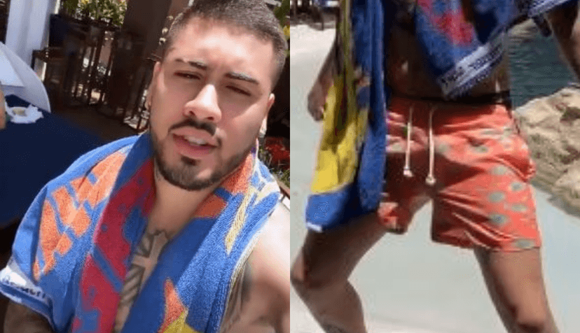 O famoso cantor e funkeiro, Kevinho voltou a atrair milhares de olhares ao deixar tudo solto e à mostra, enquanto fazia a sua conhecida sarrada (Foto: Montagem TV Foco) O famoso cantor e funkeiro, Kevinho voltou a atrair milhares de olhares ao deixar tudo solto e à mostra, enquanto fazia a sua conhecida sarrada (Foto: Montagem TV Foco)