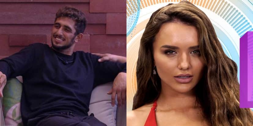 Lucas Chumbo e Rafa Kalimann do BBB 20 (Montagem TV Foco) Lucas Chumbo e Rafa Kalimann do BBB 20 (Montagem TV Foco)