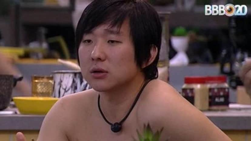 Pyong Lee sofreu grave punição após descumprir regra no BBB20 (Foto: Reprodução) Pyong Lee sofreu grave punição após descumprir regra no BBB20 (Foto: Reprodução)