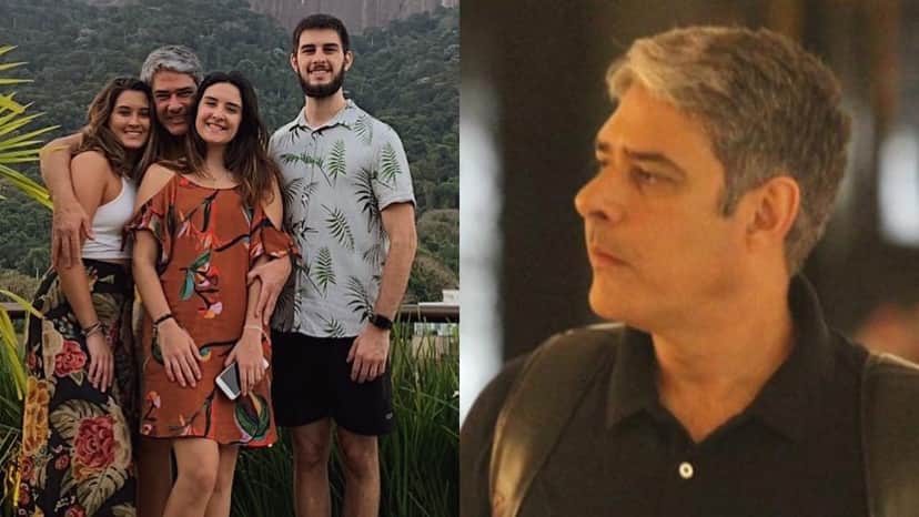 William Bonner e os filhos, Bia, Laura e Vinícius Bonemer (Foto: Rodrigo Adão/AgNews/Instagram/Montagem TV Foco) William Bonner e os filhos, Bia, Laura e Vinícius Bonemer (Foto: Rodrigo Adão/AgNews/Instagram/Montagem TV Foco)